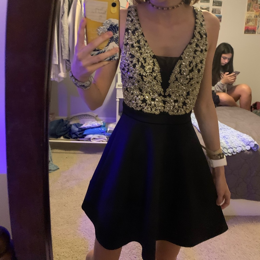 black homecoming dress!